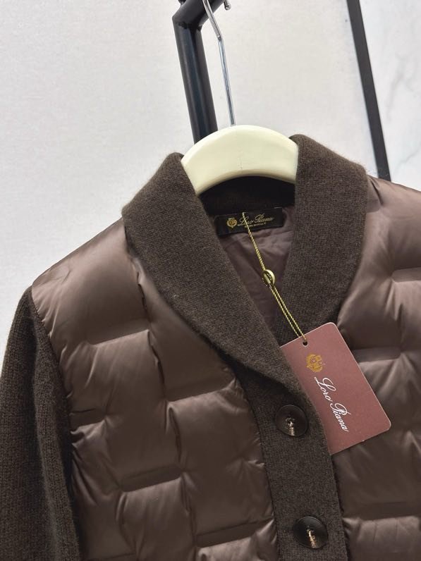 Куртка пуховик женская с кашемировыми рукавами фото 7