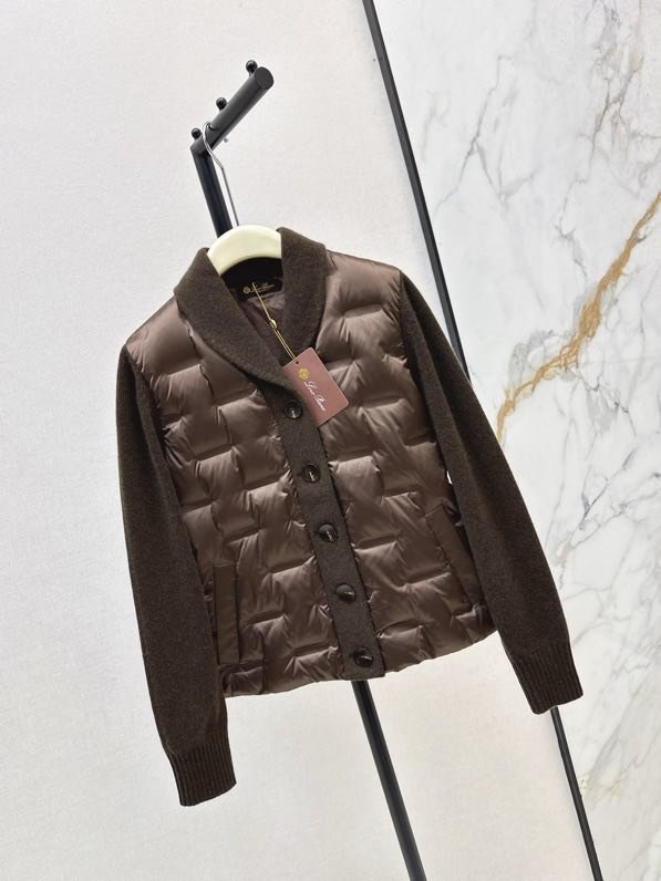 Куртка пуховик женская с кашемировыми рукавами фото 8