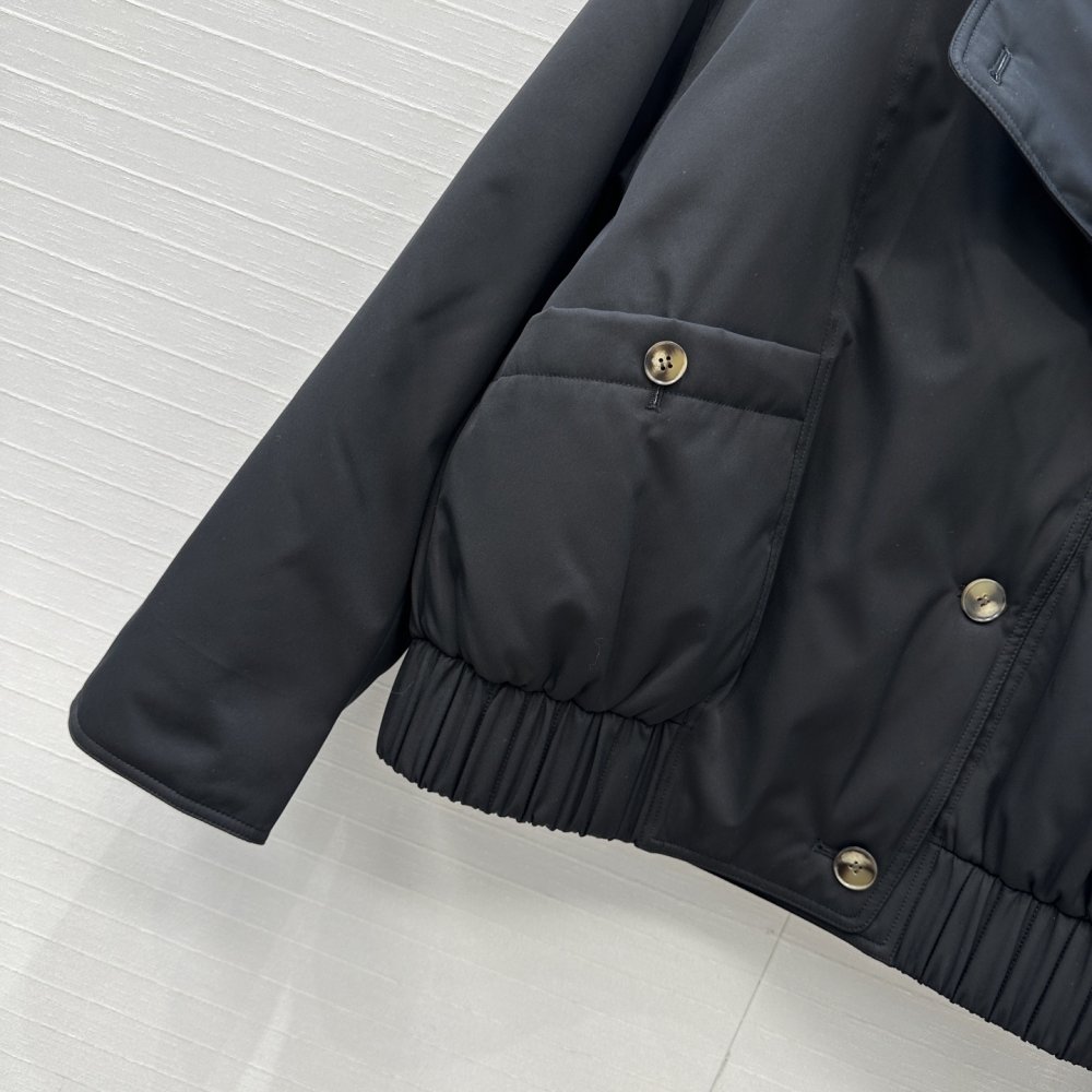 Куртка пуховик жіноча з коміром з лисячого хутра фото 5