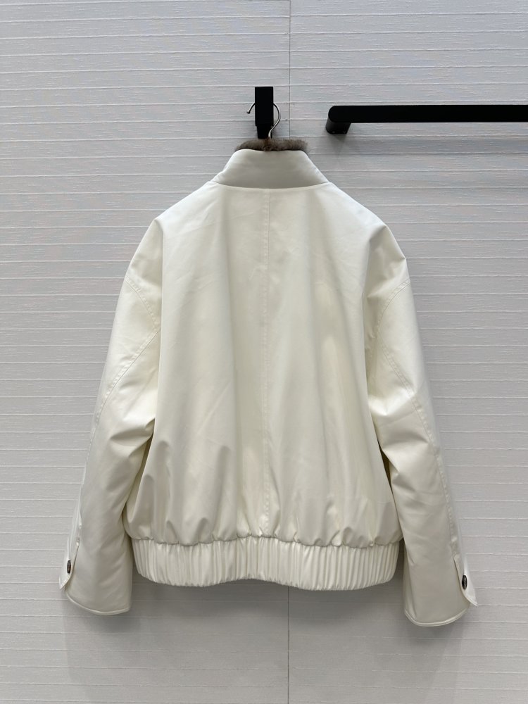 Куртка пуховик жіноча з коміром з лисячого хутра фото 9