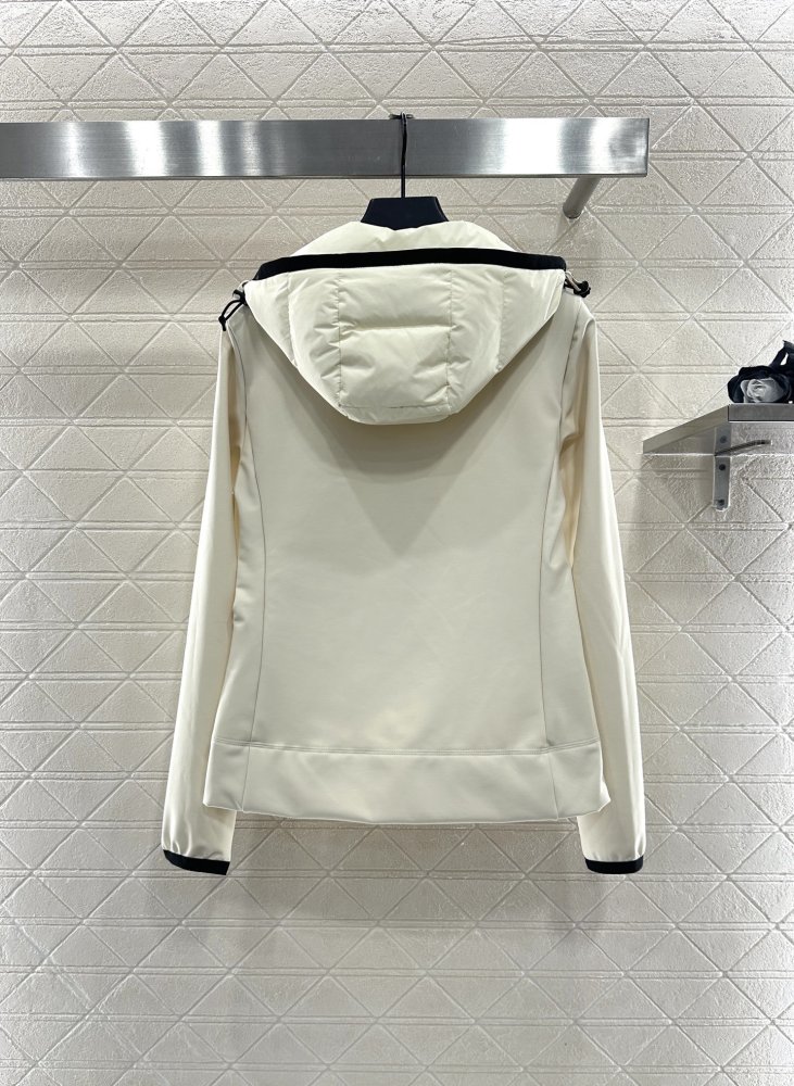 Куртка в стиле пэчворк с капюшоном фото 2