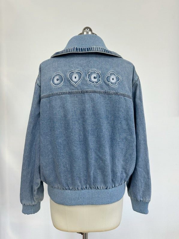 Куртка женская джинсовая фото 5