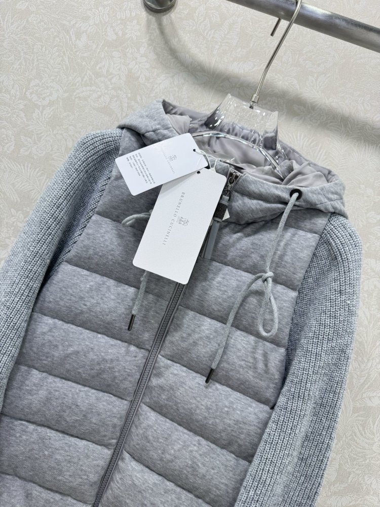 Куртка женская с кашемировыми рукавами фото 4