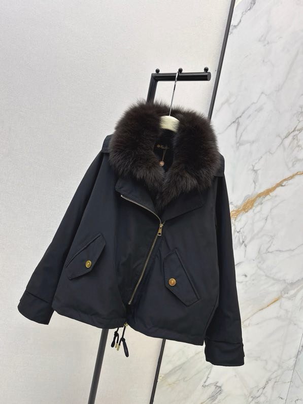 Куртка жіноча з хутряним коміром фото 6