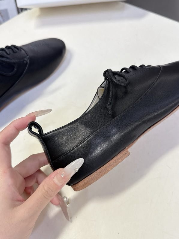 Кжаные туфли на шнуровке женские фото 5