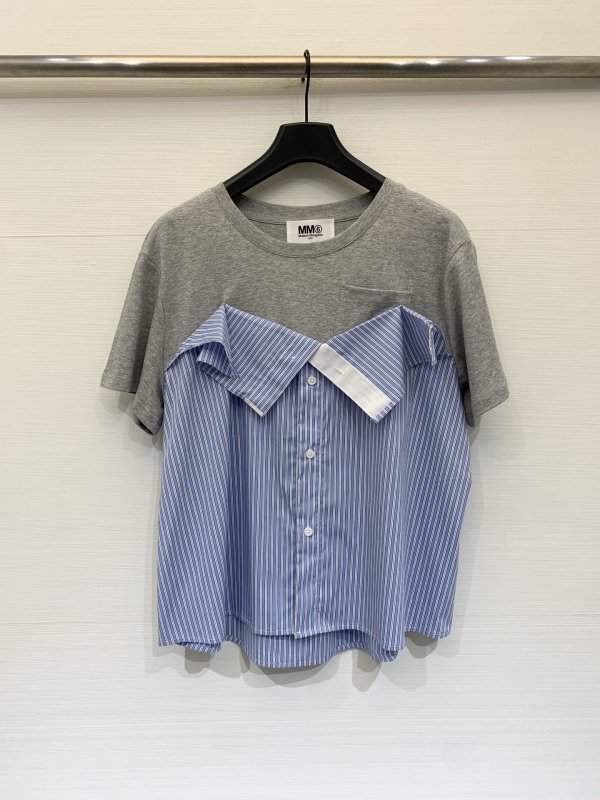Summer T-shirt from short sleeve