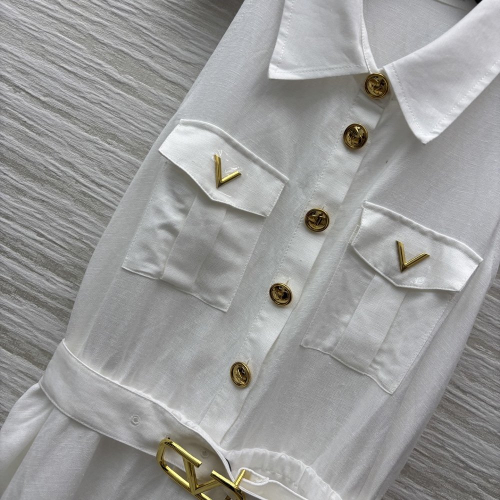 Linseed dress without Sleeveless фото 5