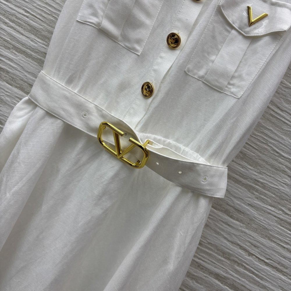 Linseed dress without Sleeveless фото 6