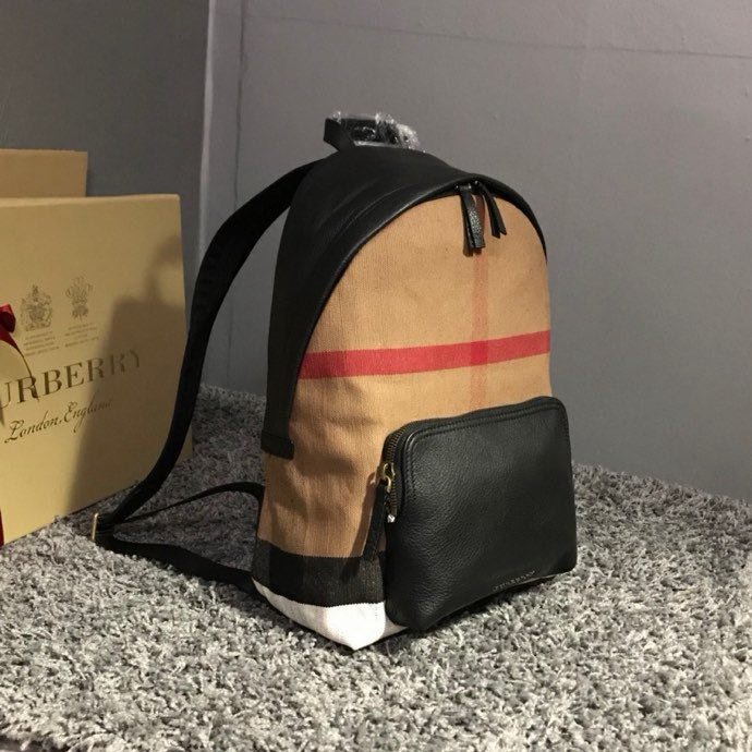 Лляної рюкзак Burberry фото 3