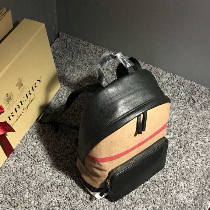 Лляної рюкзак Burberry фото 4