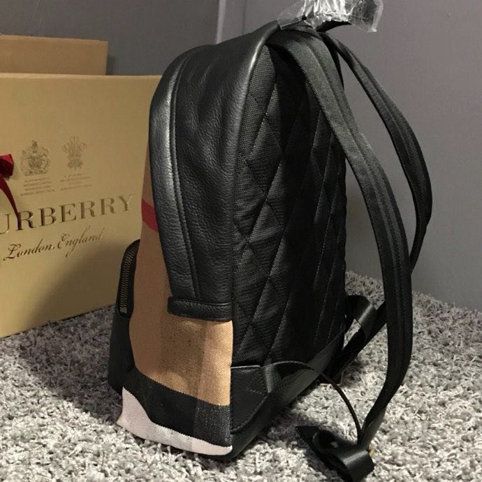 Лляної рюкзак Burberry фото 5