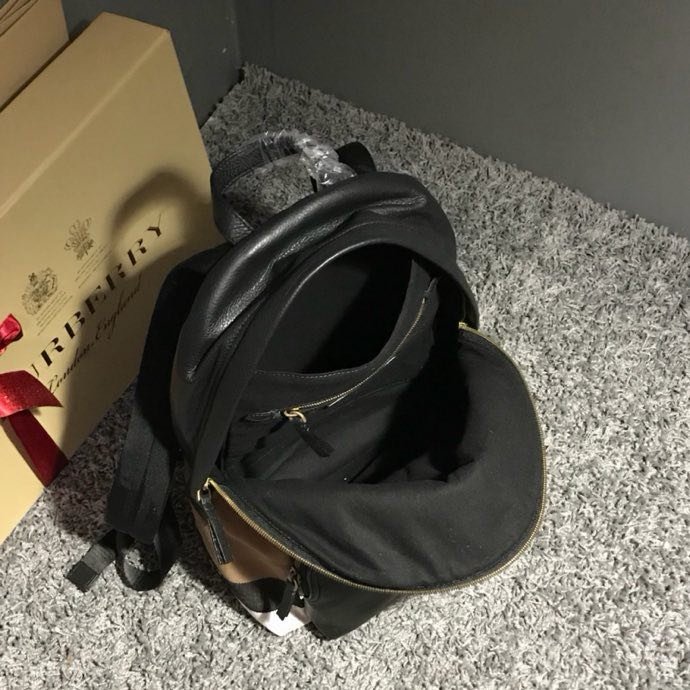 Лляної рюкзак Burberry фото 8