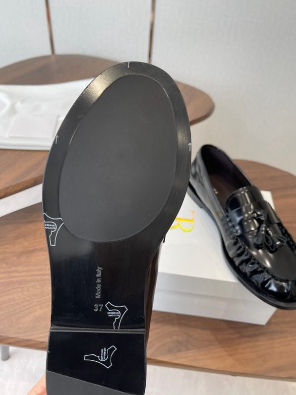 Лоферы кожаные с плиссировкой фото 6