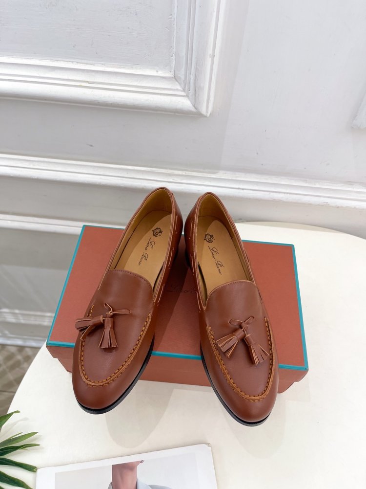 Лоферы leather women's