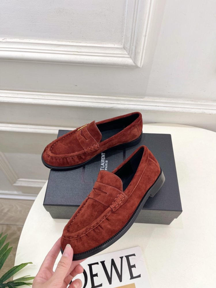 Лоферы LE LOAFER кожаные женские фото 3