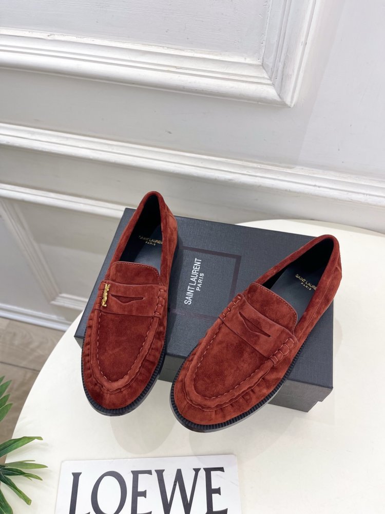 Лоферы LE LOAFER кожаные женские фото 5