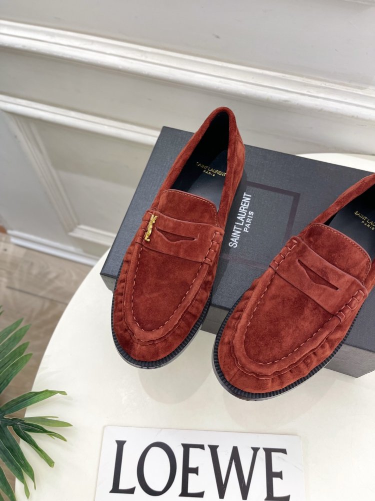 Лоферы LE LOAFER кожаные женские фото 6