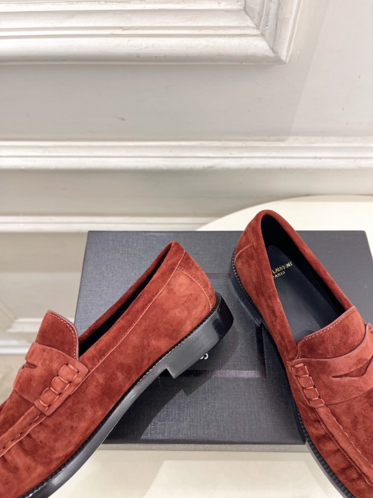 Лоферы LE LOAFER кожаные женские фото 8