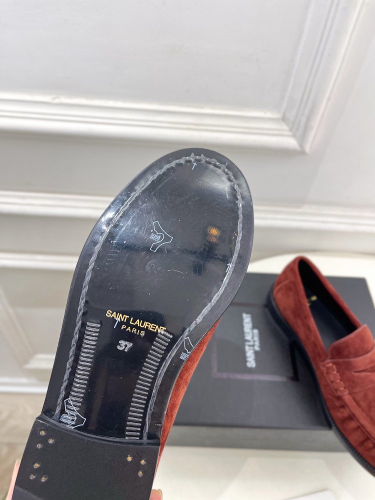 Лоферы LE LOAFER кожаные женские фото 9