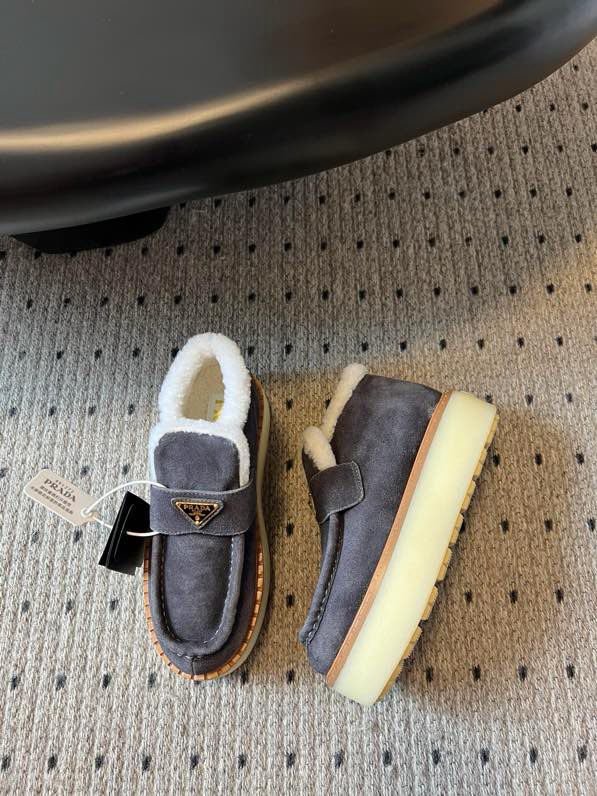 Лоферы on fur and high soled фото 5