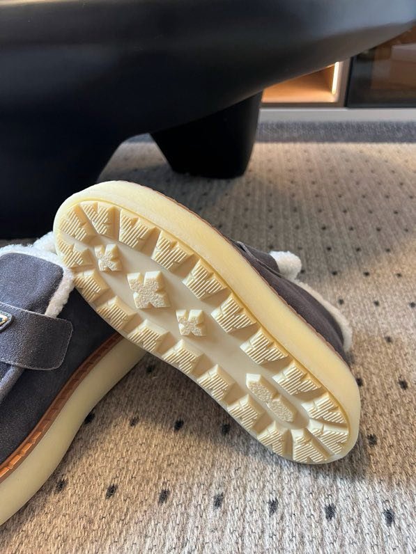 Лоферы on fur and high soled фото 9