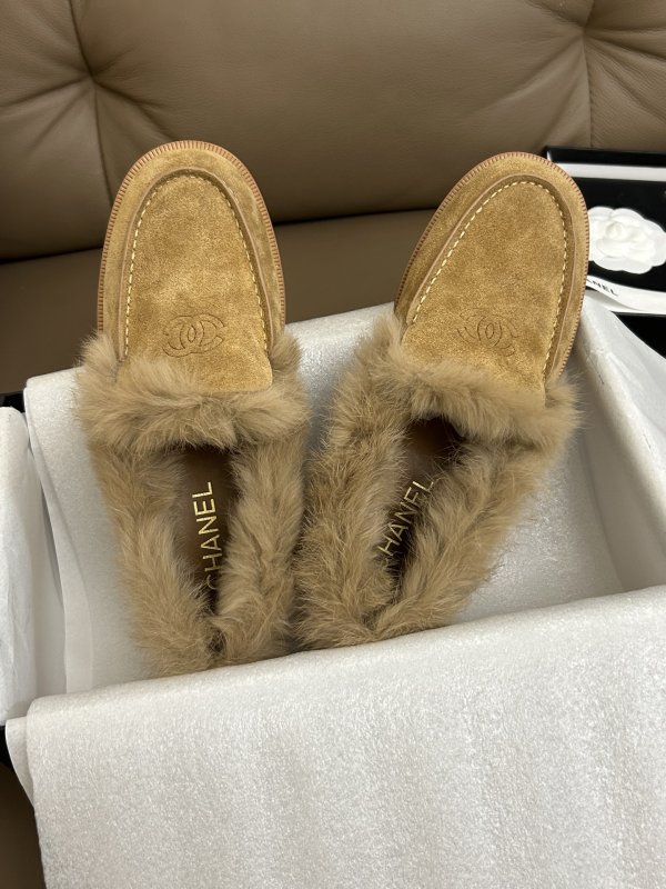 Лоферы на меху женские фото 2