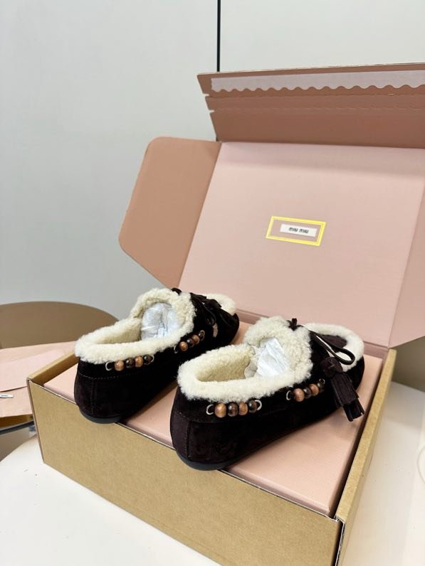 Лоферы on fur women's фото 3