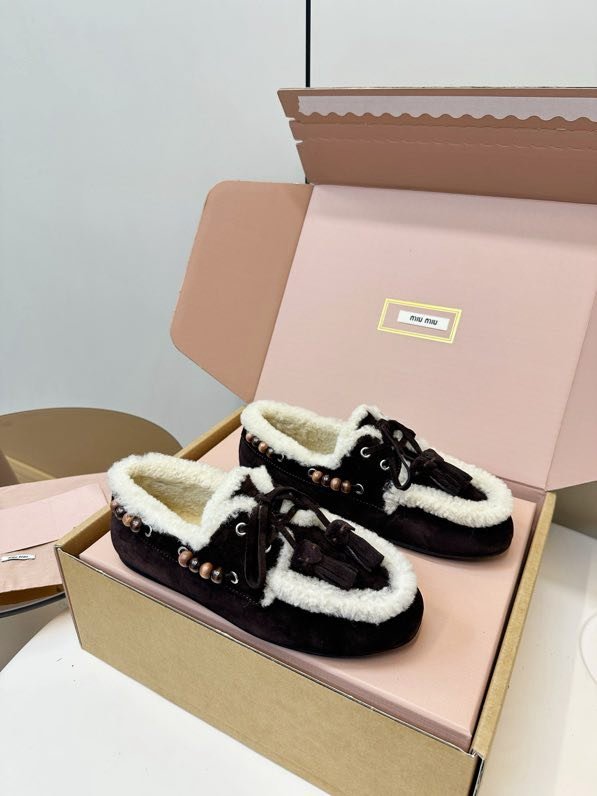 Лоферы on fur women's фото 4