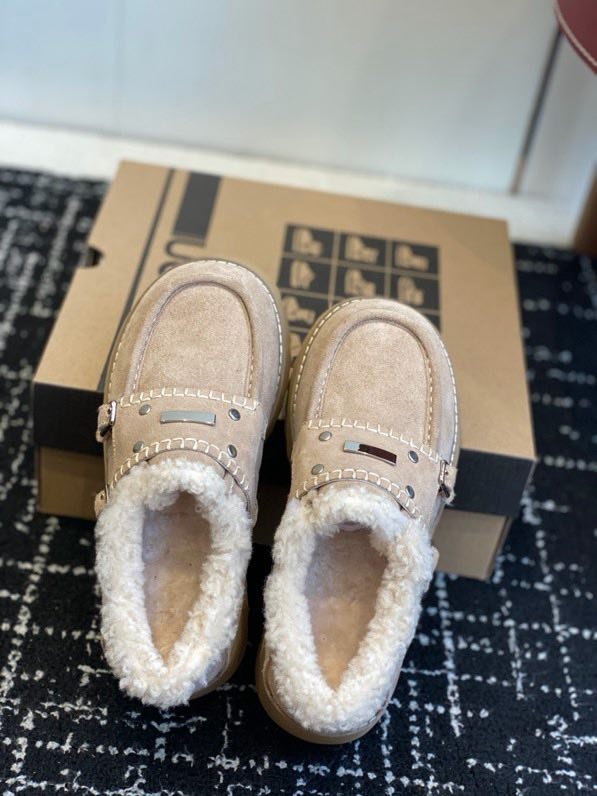 Лоферы on fur women's фото 5