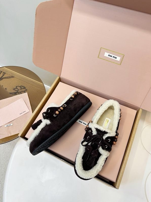 Лоферы on fur women's фото 5