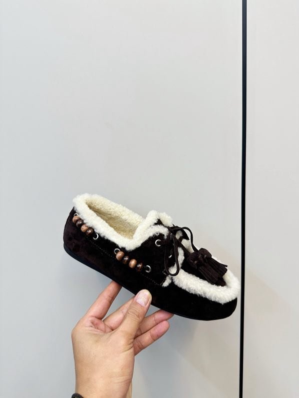 Лоферы on fur women's фото 6