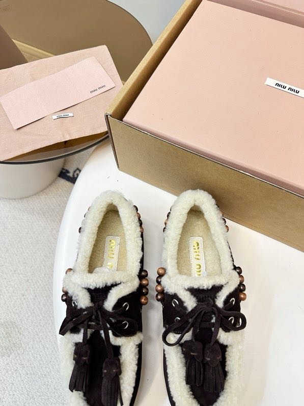 Лоферы on fur women's фото 7