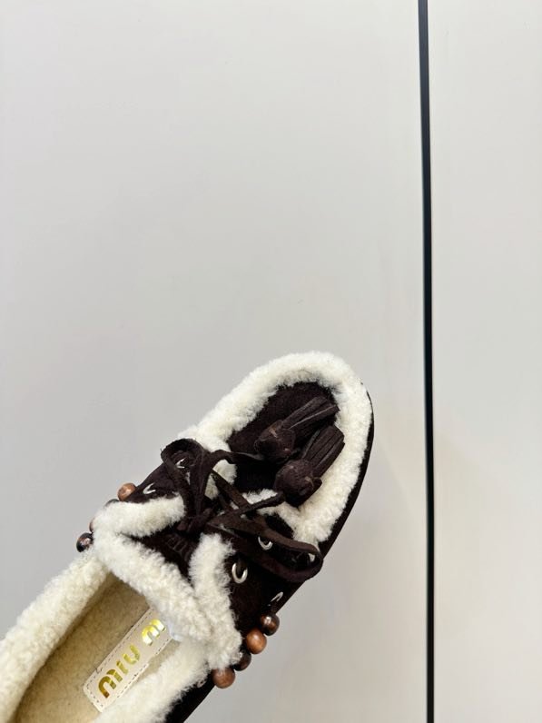 Лоферы on fur women's фото 8