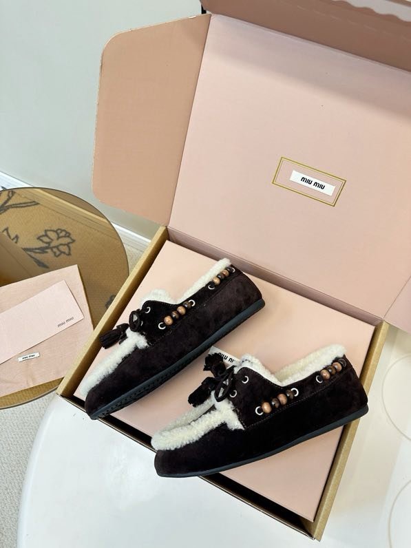 Лоферы on fur women's фото 9