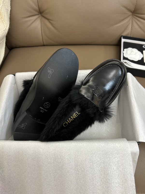 Лоферы на меху женские фото 9