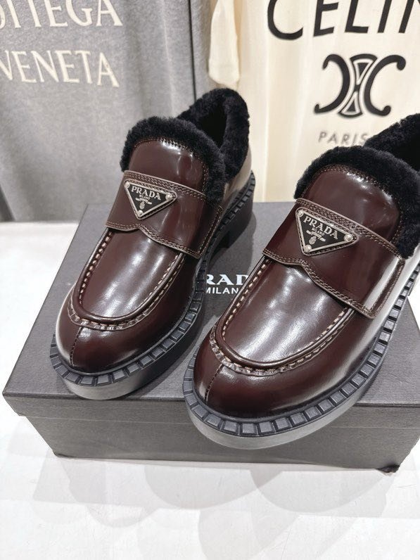 Лоферы на хутрі зимові фото 2