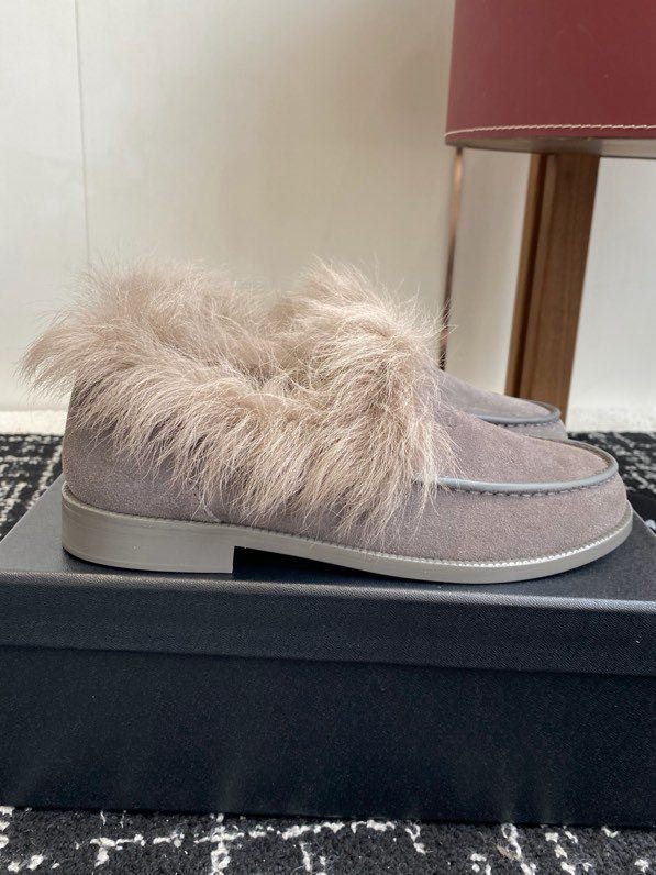 Лоферы на хутрі зимові фото 2