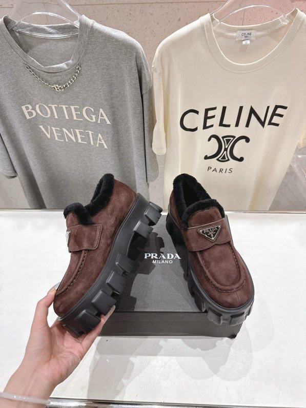 Лоферы на меху зимние фото 3