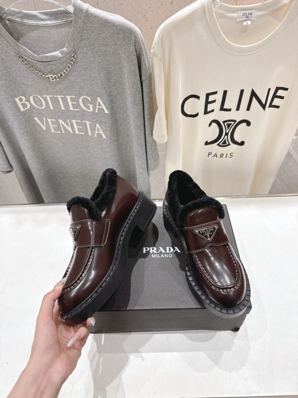 Лоферы на хутрі зимові фото 3