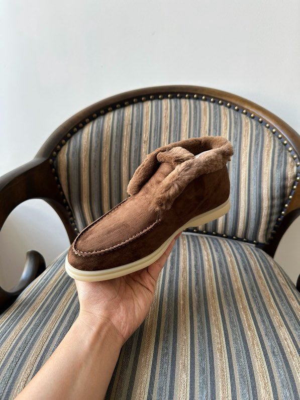 Лоферы на меху зимние фото 3