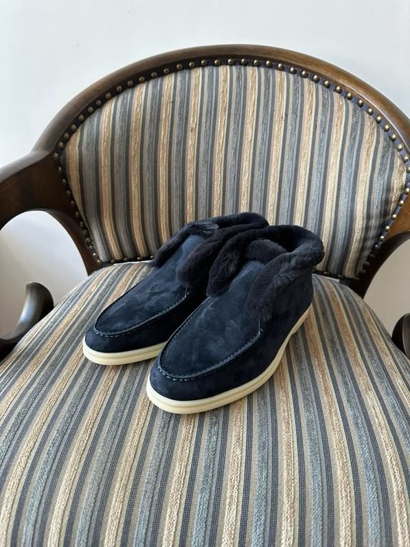 Лоферы на меху зимние фото 3