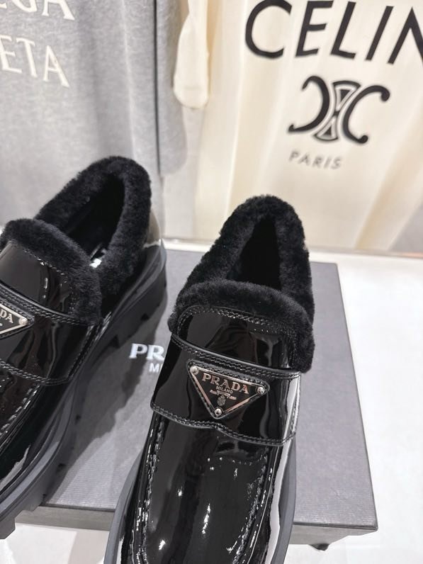 Лоферы на хутрі зимові фото 4