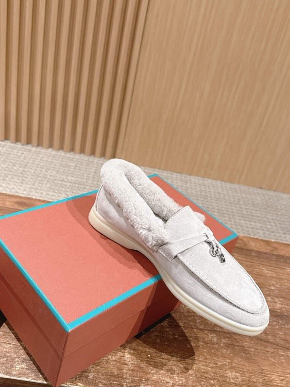 Лоферы на хутрі зимові фото 4