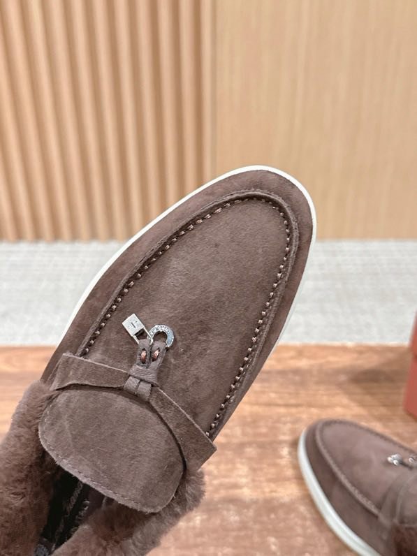Лоферы на хутрі зимові фото 6