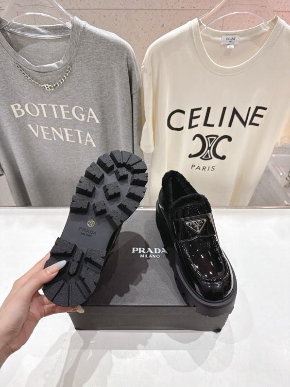 Лоферы на хутрі зимові фото 7