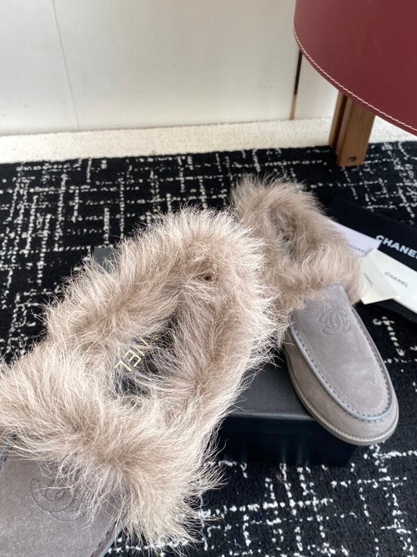 Лоферы на хутрі зимові фото 7
