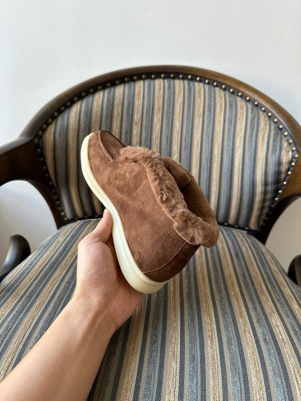 Лоферы на меху зимние фото 7