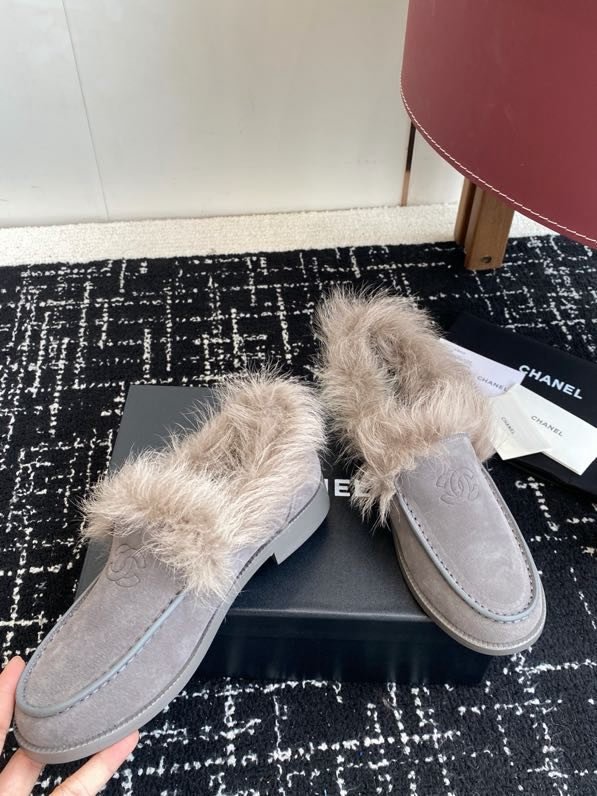 Лоферы на хутрі зимові фото 8