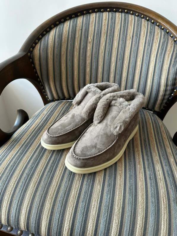 Лоферы на меху зимние фото 8