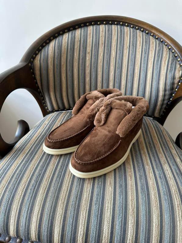 Лоферы на меху зимние фото 8